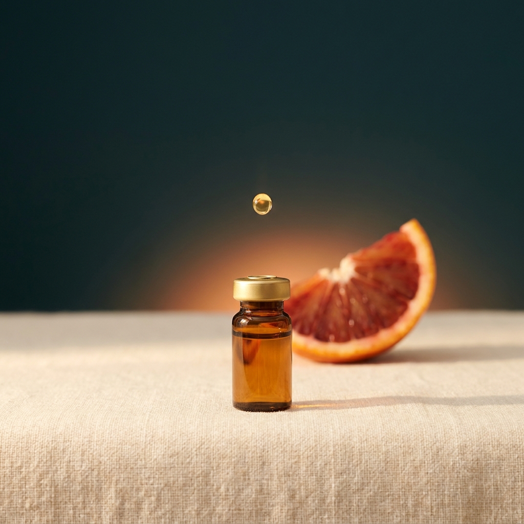Heaven Care Clinic Vitamin Boosters on-brand cosmetic editorial still life
